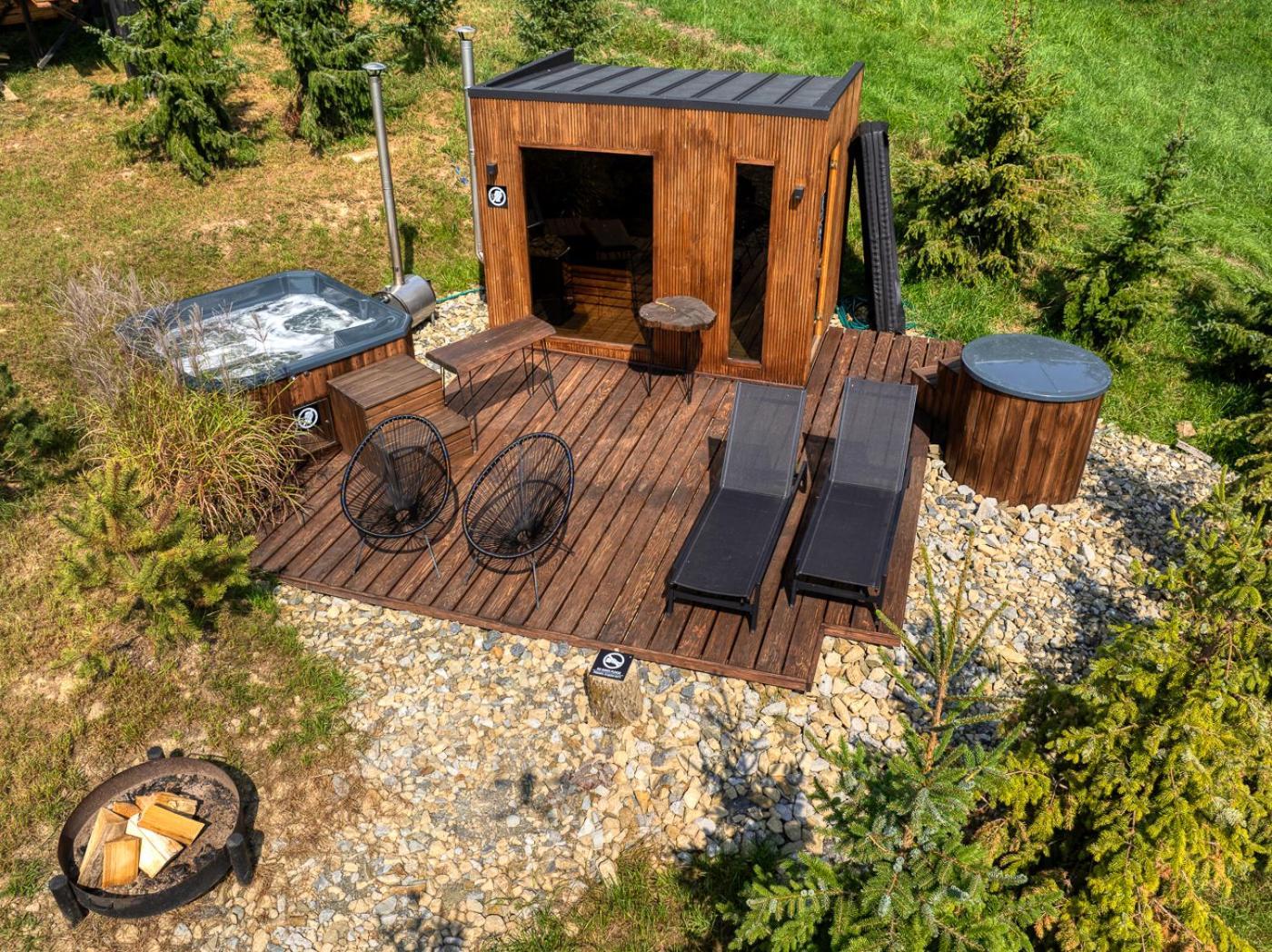 Brown Deer - Z Sauna Na Tarasie, Jacuzzi I Widokiem Na Gory - By Deer Hills Luxury Apartments Kocon Esterno foto